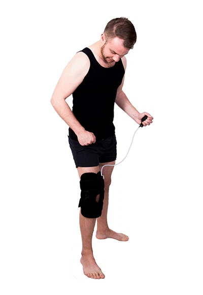 Pneumatic Knee Braces With Gel Pack